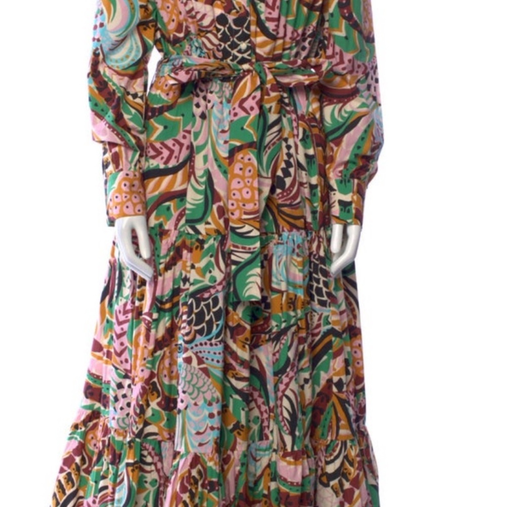 EUC La doubleJ Bellini dress in fenice Rosa